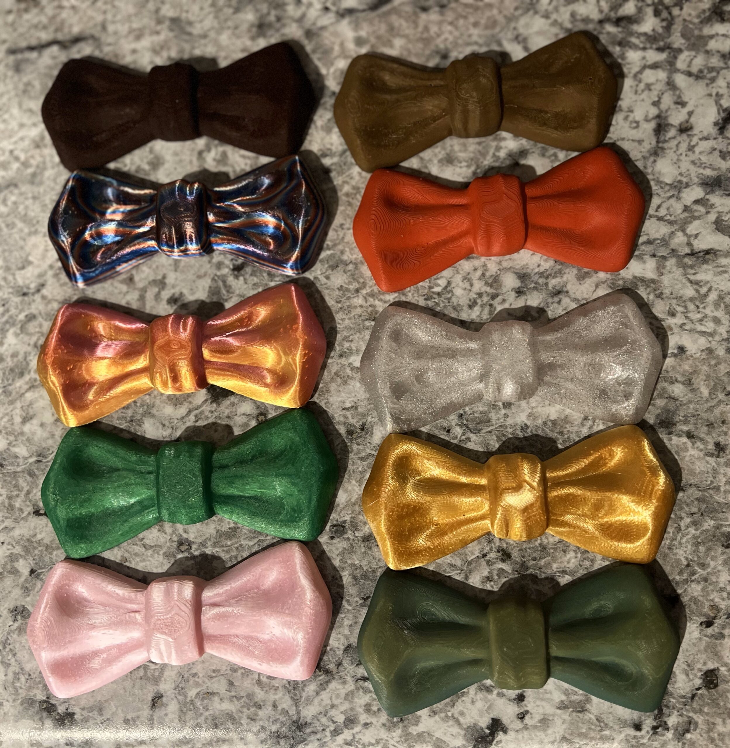 Single Filament Bow Ties